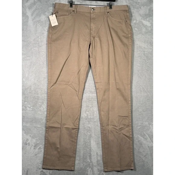 Peter Millar Pants Men 40x34‎ Beige Ultimate Sateen 5 Pocket Five 7027 - Picture 2 of 11